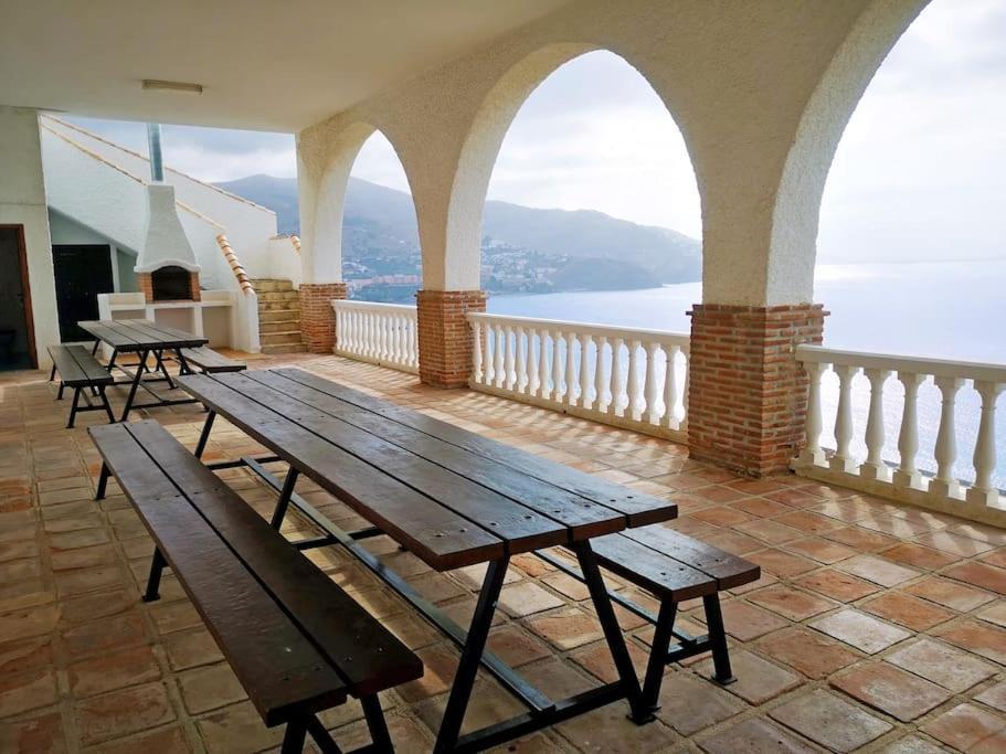 Casa Acogedora Con Vistas Espectaculares - Cozy Seaview House - 24H Access - Private Parking Villa Almuñécar Kültér fotó